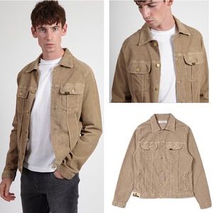 Lois Jeans Tejana Corduroy Jacket Tan 